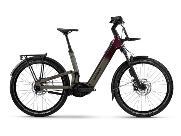 Winora SINUS FS R5f PRO i800Wh 5-G Nexus 25-26 WIN BCXK GL_sand/deep red Rh XL