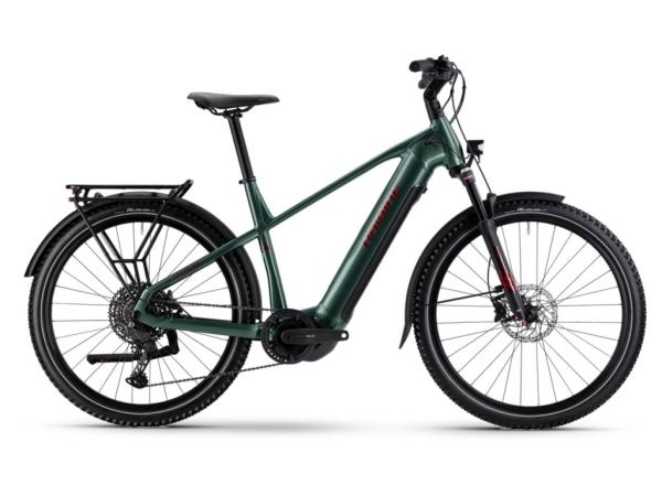 Haibike TREKKING 5 HIGH i720Wh 11-G Cues 25 HB YS2S GL_olive/red Rh S/40