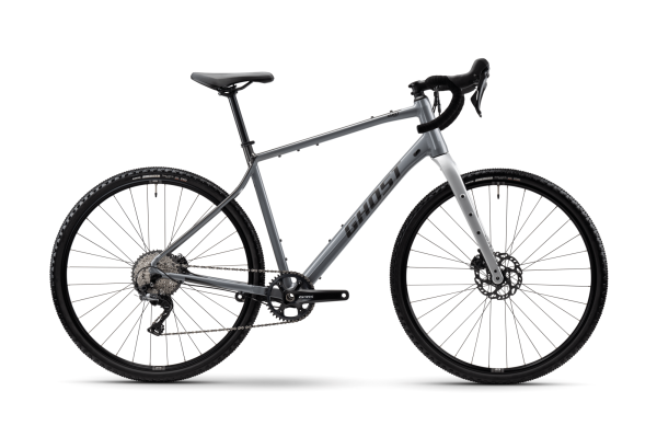 GHOST ASKET ADVANCED light grey/metallic anthrazit - glossy gl&auml;nzend XL