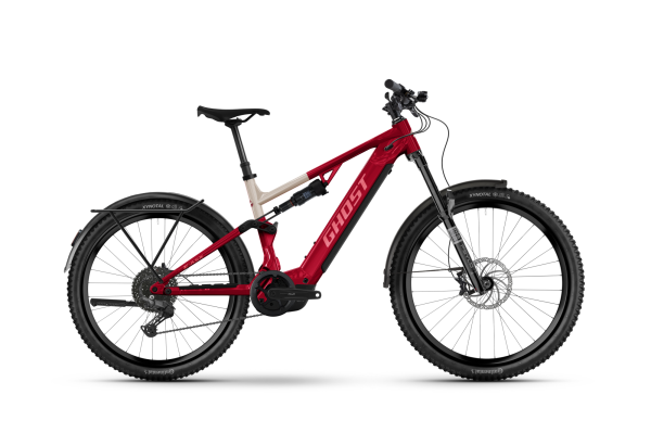 GHOST E-ASX ESSENTIAL EQ rebel red/pebble gl&auml;nzend S