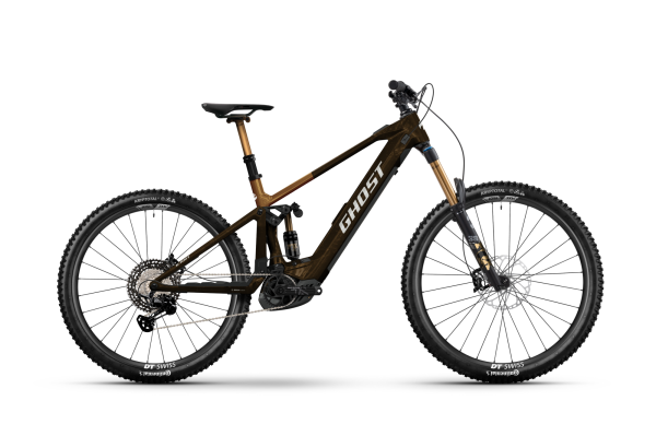 GHOST E-RIOT CF LTD ud carbon-dirt brown/dirt brown gl&auml;nzend XL