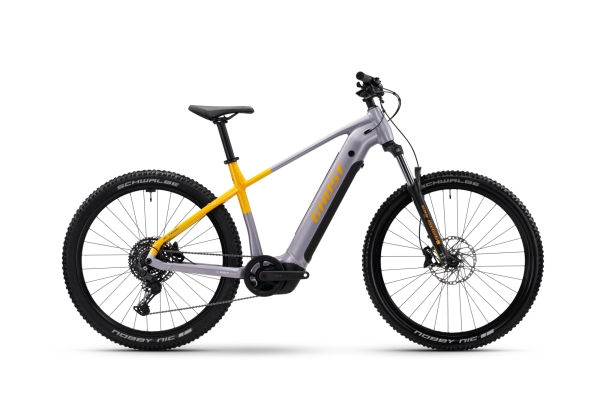 GHOST E-TERU UNIVERSAL shadow gray/dazzling mango gl&auml;nzend L