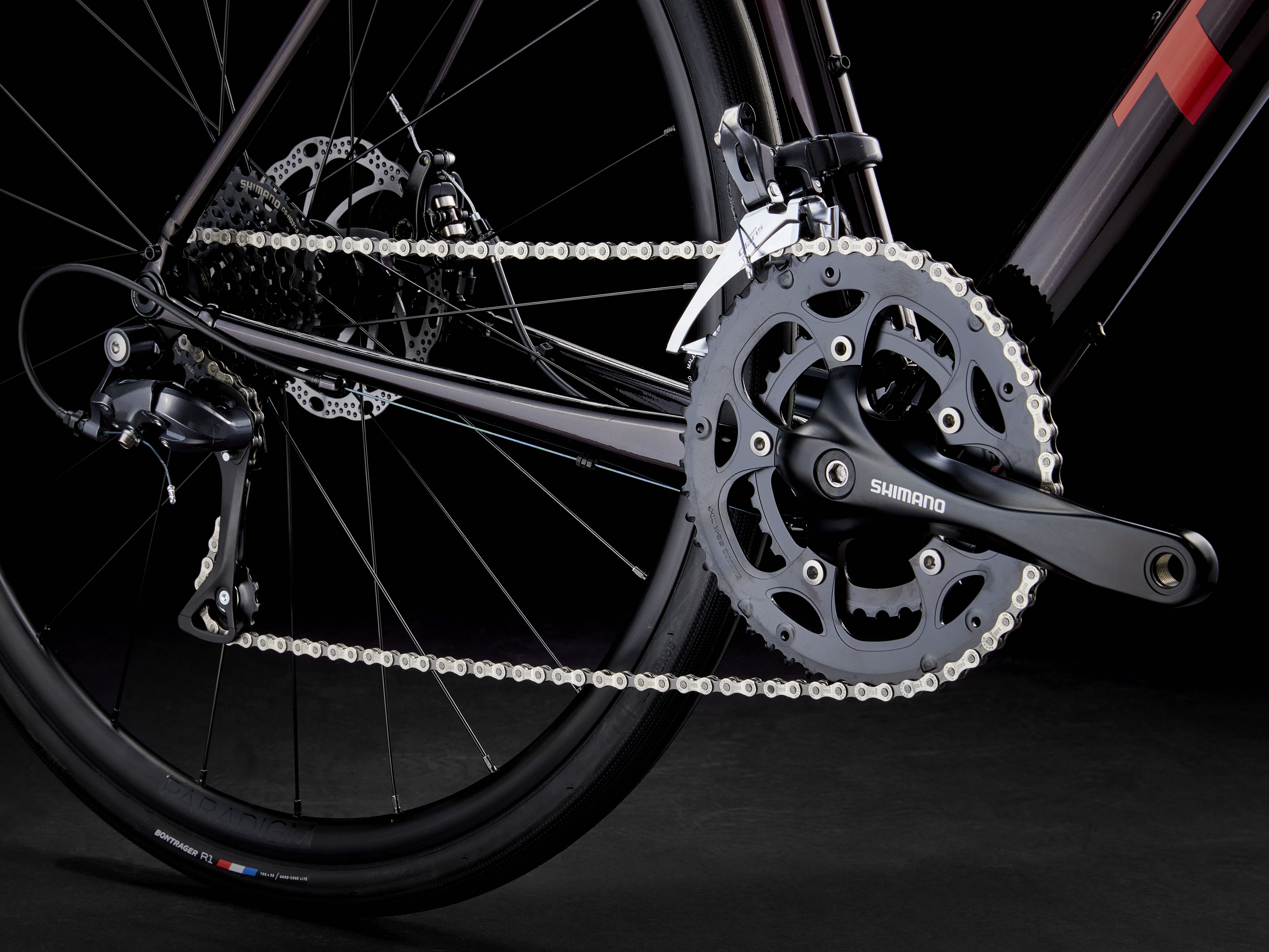 Trek Domane AL 2 61 Crimson to Dark Carmine Fade Produktbild 21