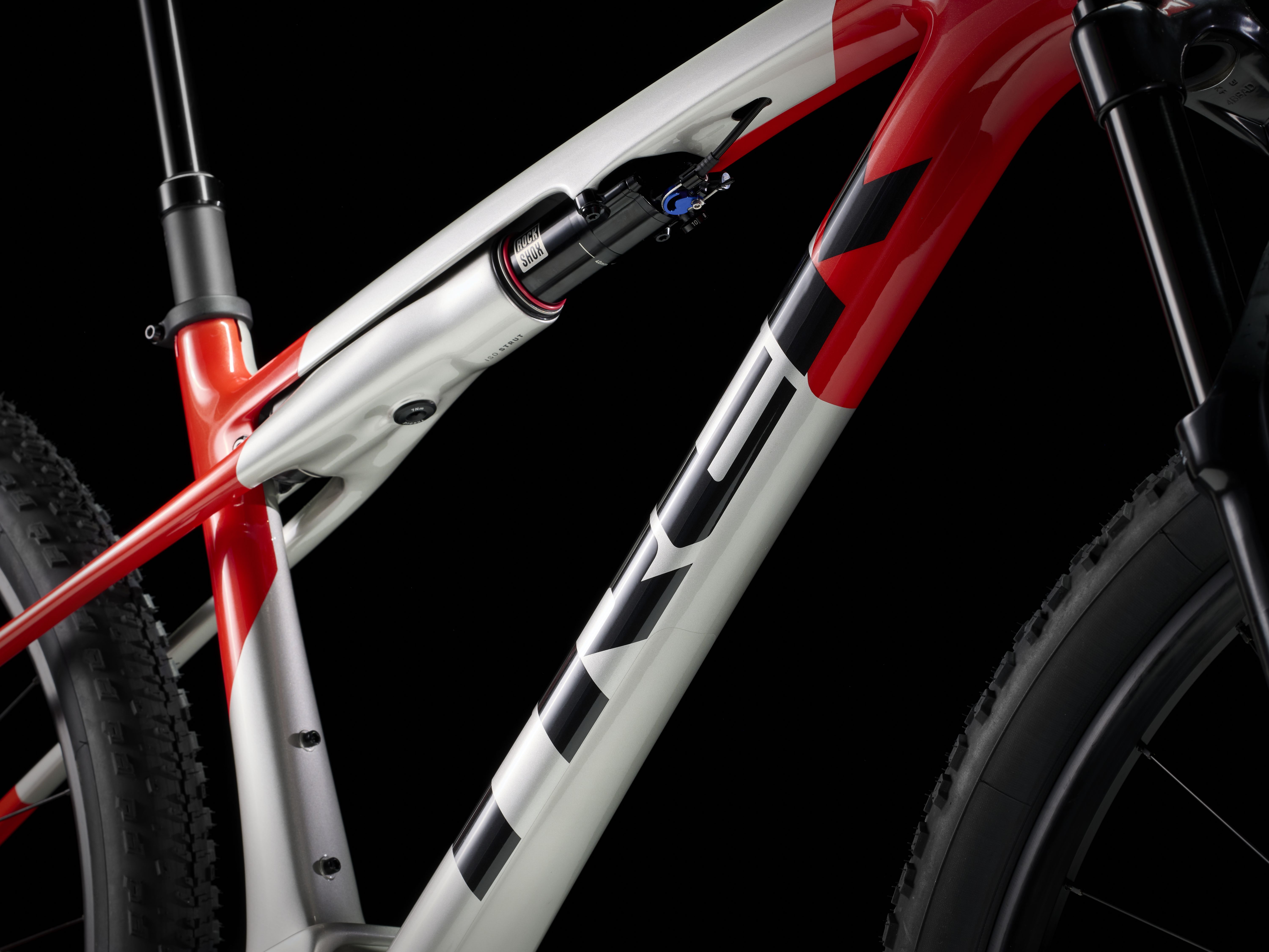 Trek Supercaliber SL 9.6 S Lunar Silver/Lava Red Produktbild 4