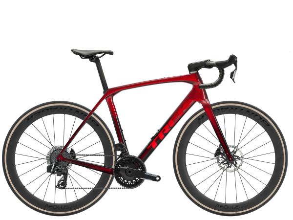 Trek Domane SLR 7 AXS 50 Metallic Red Smoke to Red Carb